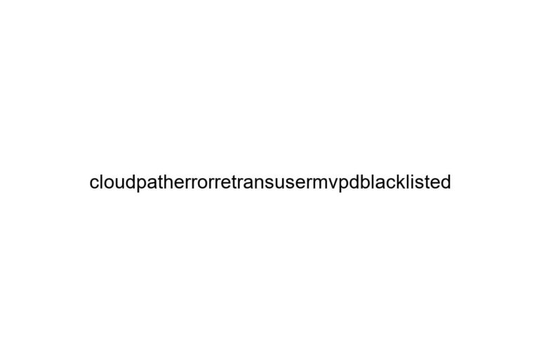 cloudpatherrorretransusermvpdblacklisted