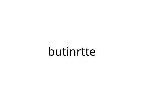 butinrtte