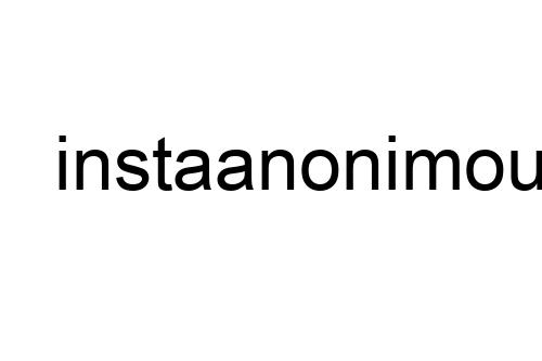 instaanonimous