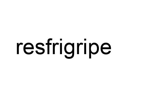 resfrigripe