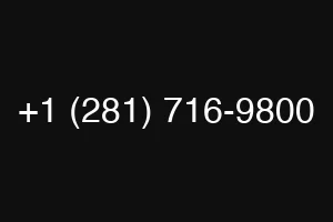 +1 (281) 716-9800