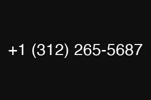 +1 (312) 265-5687