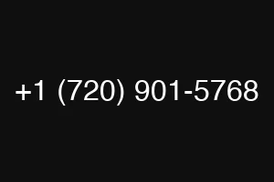 +1 (720) 901-5768