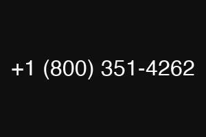 +1 (800) 351-4262