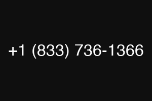 +1 (833) 736-1366