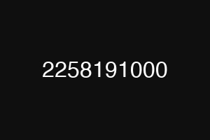 2258191000